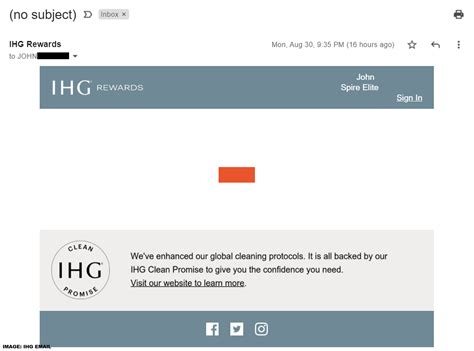 ihg outlook mail.